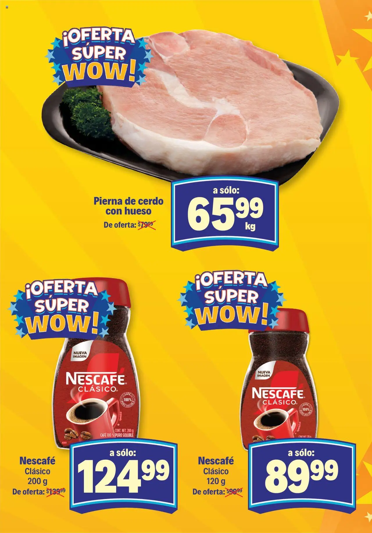 Nuevas ofertas de S-Mart válidas en toda la República Mexicana desde el 07.10.2025. ¡Encuentra las mejores ofertas en S-Mart - Folleto de Feria - Monterrey! | Página: 1 | Productos: Café, Cerdo