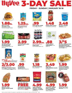 Preview of HyVee weekly ads valid from 16.01.2026