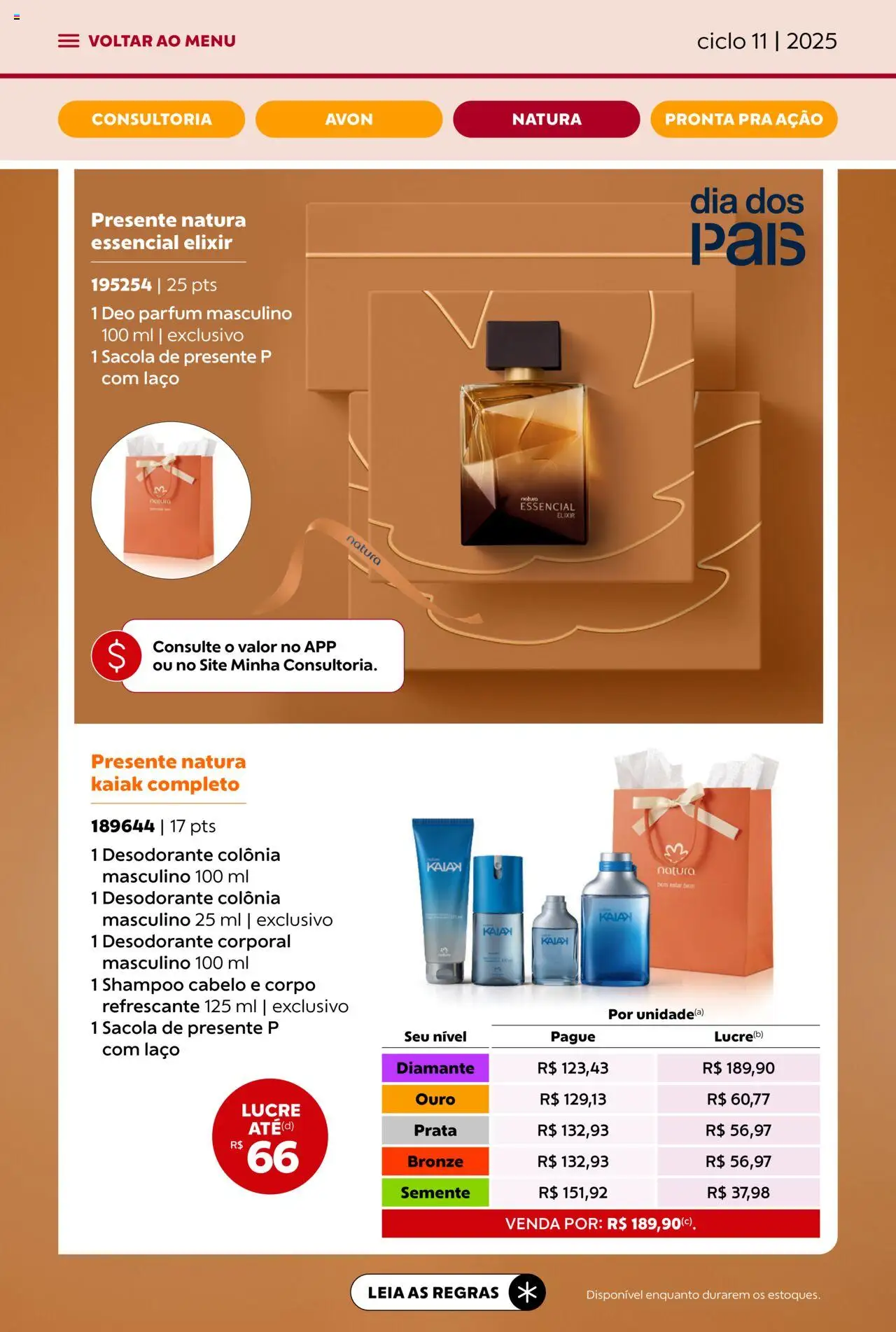 Avon Folheto - válido de 16.06.2025 | Página: 52 | Produtos: Shampoo, Desodorante