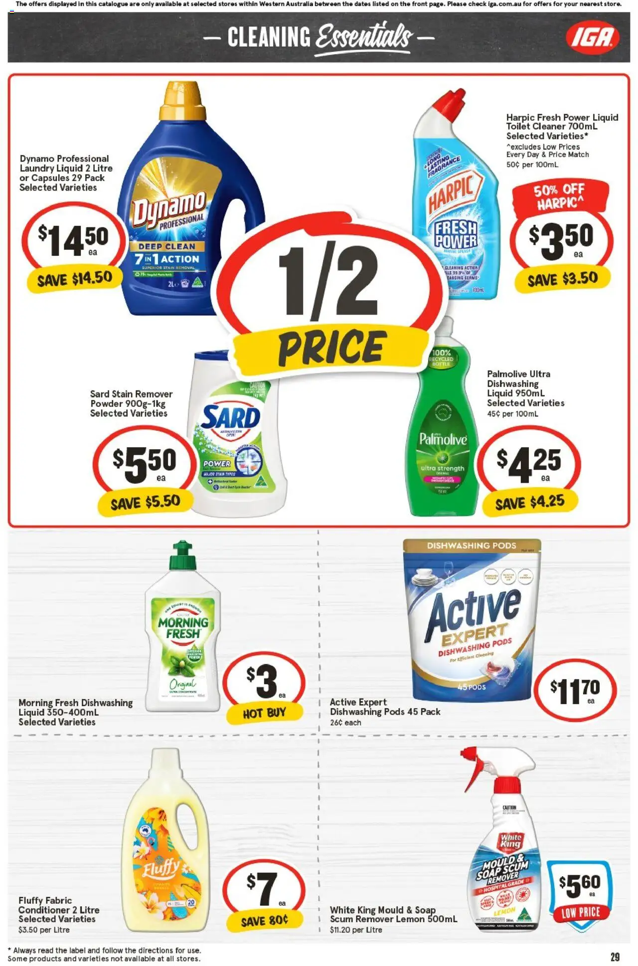 IGA catalogue - valid from 22.10.2025 | Page: 32 | Products: Toilet, Fragrance, Powder, Conditioner
