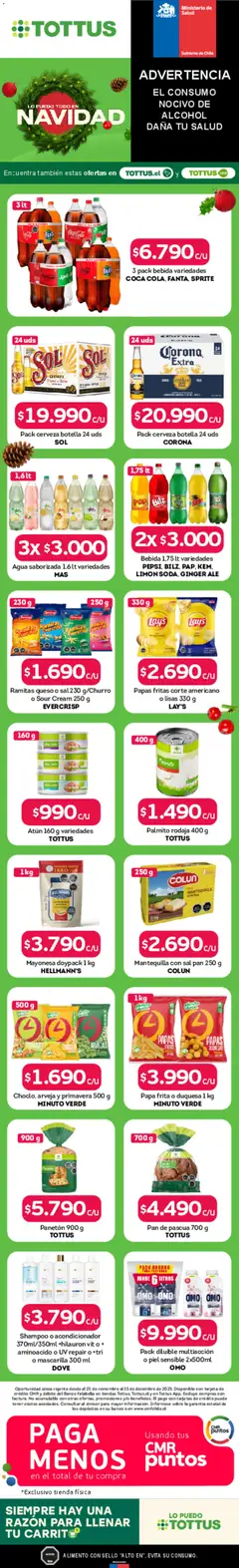Tottus ofertas  válido desde el 25.11.2025