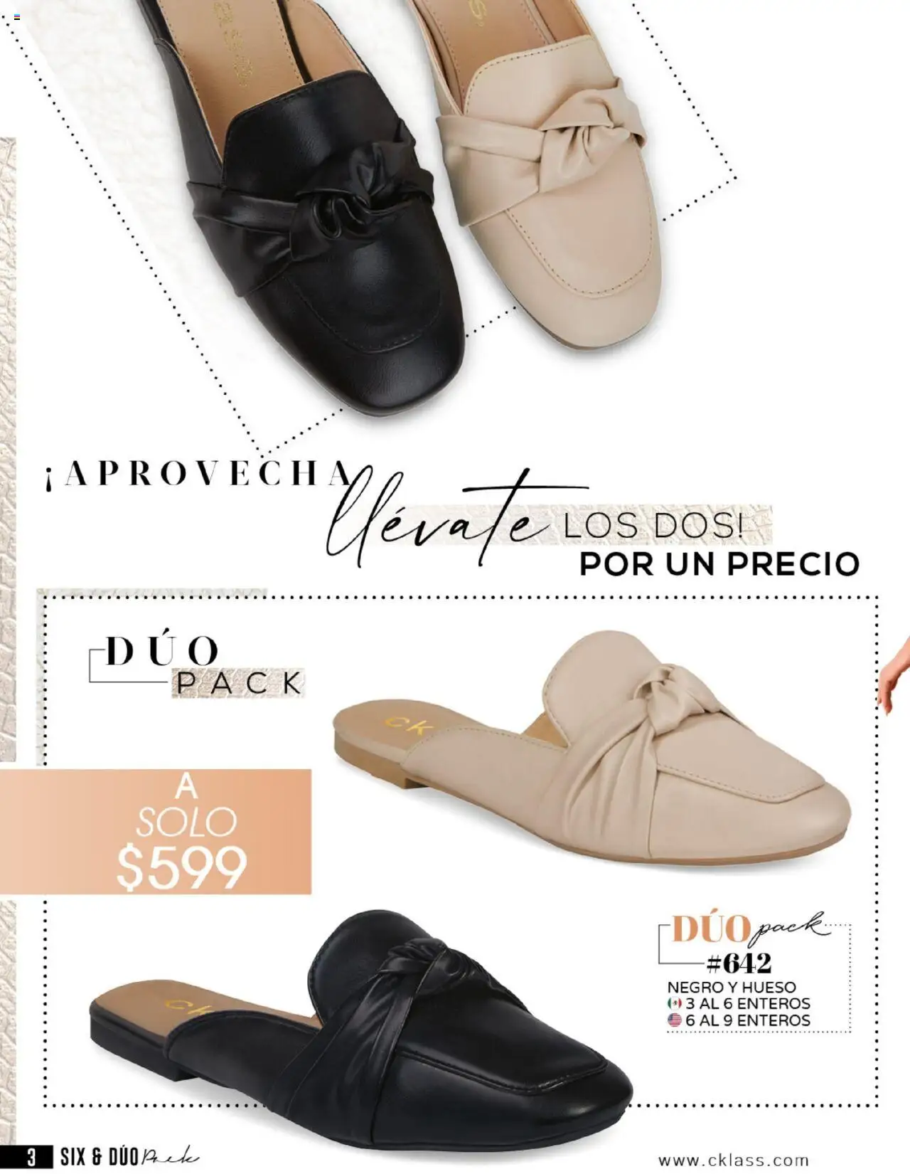 Nuevas ofertas de Cklass válidas en toda la República Mexicana desde el 14.07.2025. ¡Encuentra las mejores ofertas en Cklass catálogo Six y Duopack! | Página: 4