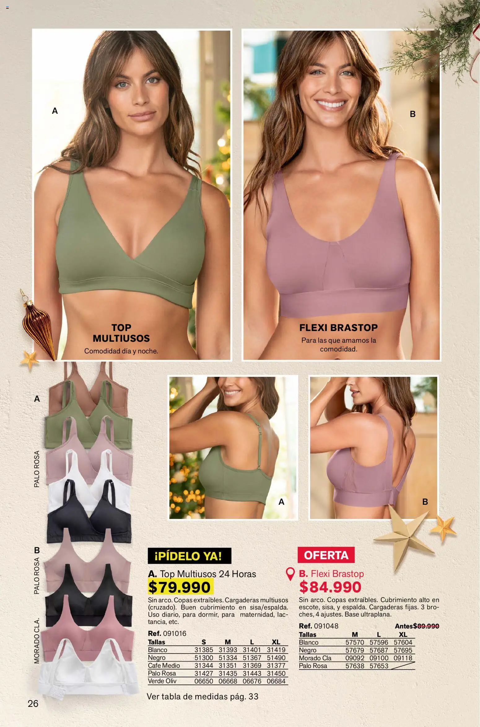 Leonisa revista - valida desde el 13.11.2025 | Página: 26 | Productos: Top, Café
