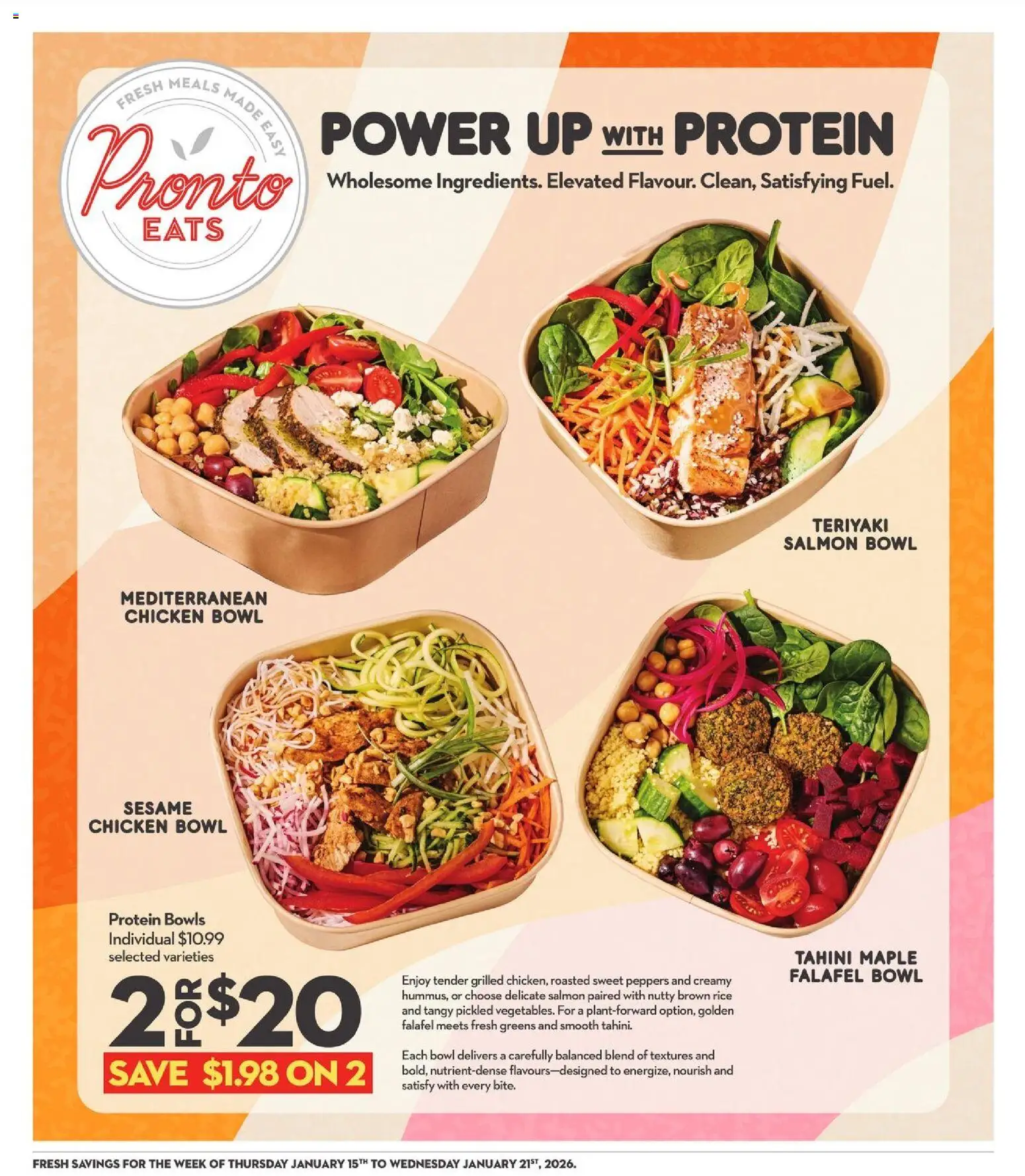 Longo's flyer valid from 15.01.2026 | Page: 13 | Products: Rice, Chicken