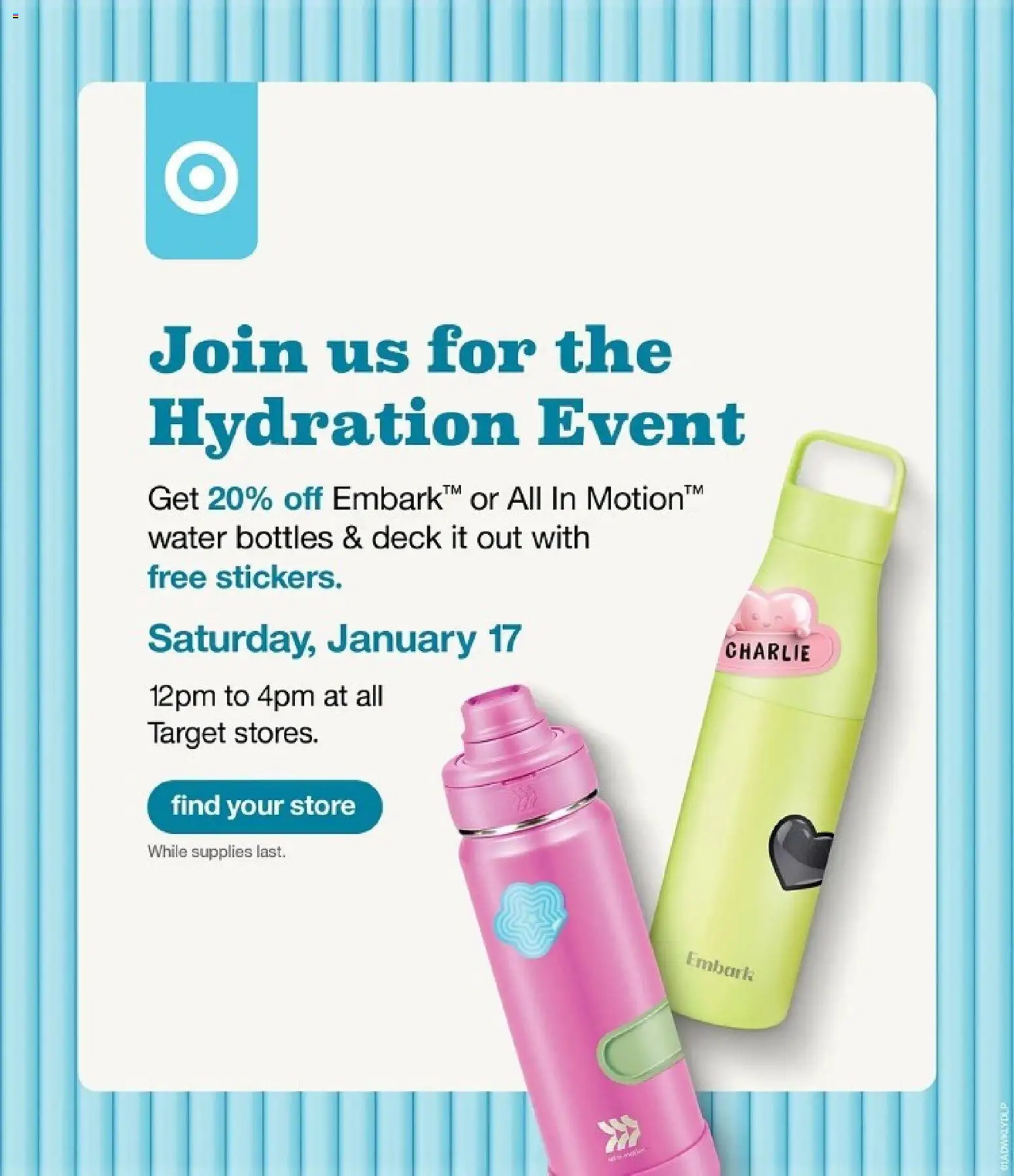 Target Weekly Ad - valid from 11.01.2026 | Page: 2 | Products: Water