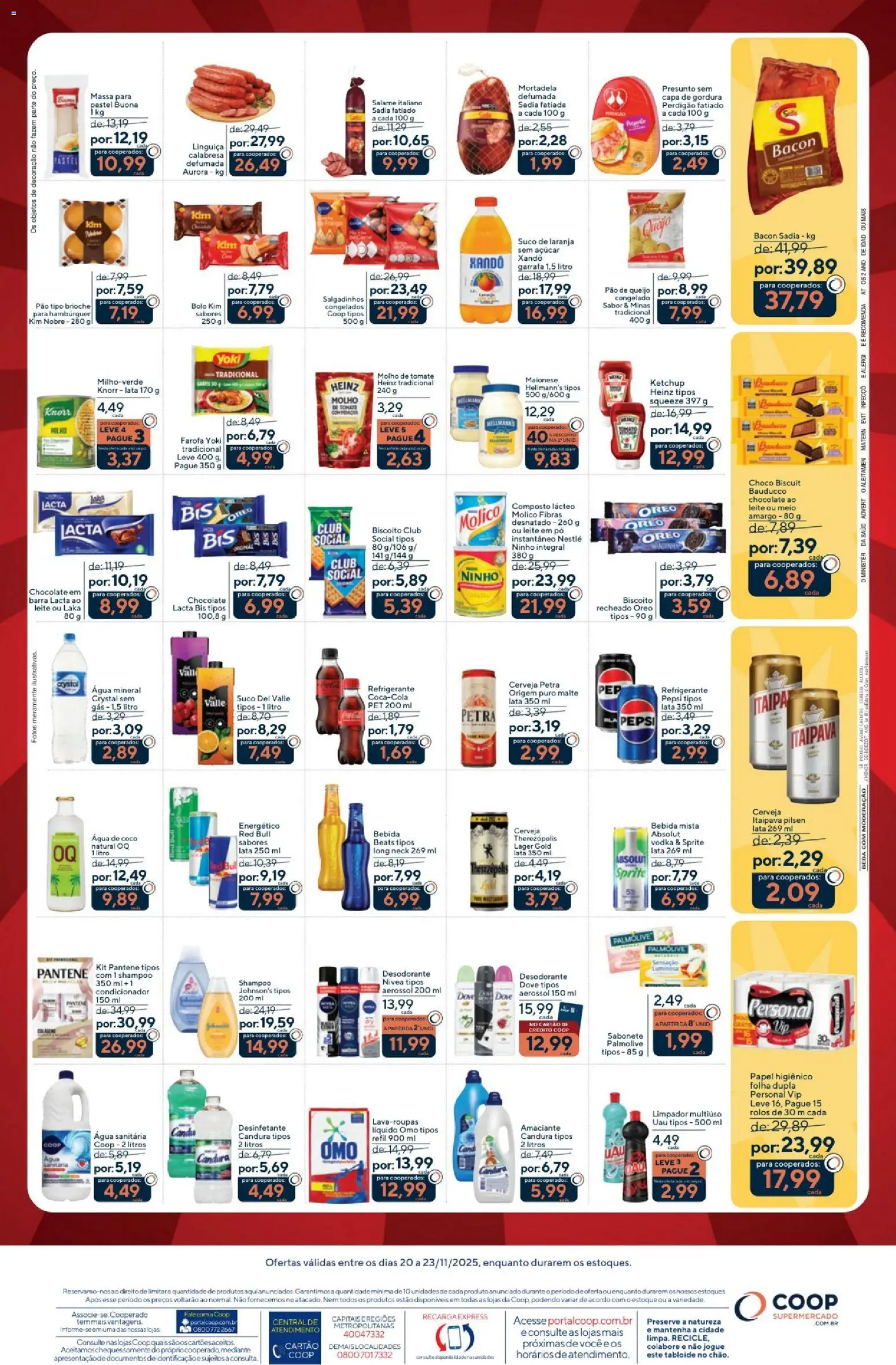 Coop Folheto - válido de 20.11.2025 | Página: 2 | Produtos: Coco, Condicionador, Molho de tomate, Mortadela