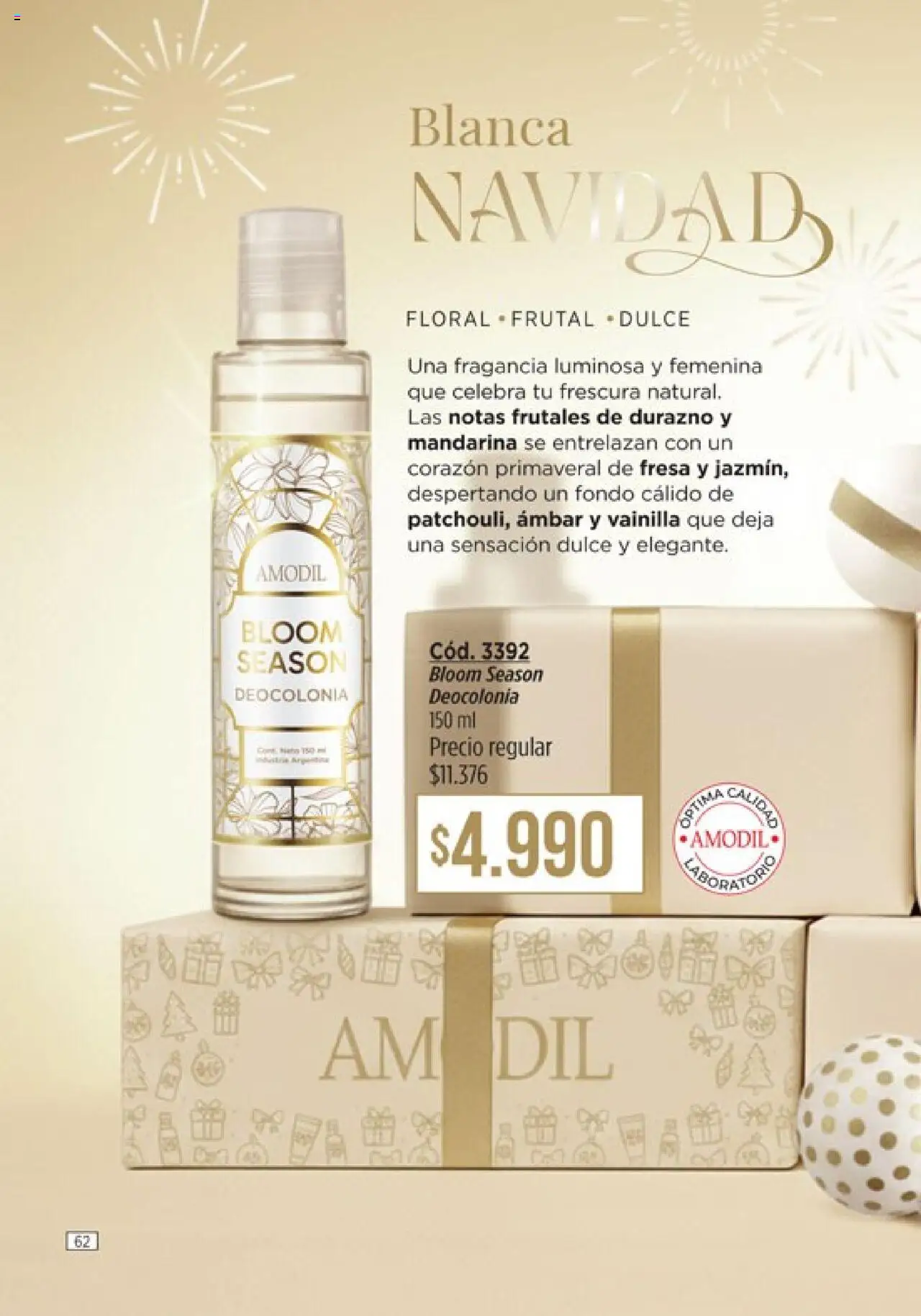 Catálogo Amodil Campaña 17/2025 │ válido desde el 14.10.2025 | Página: 62 | Productos: Durazno, Fragancia