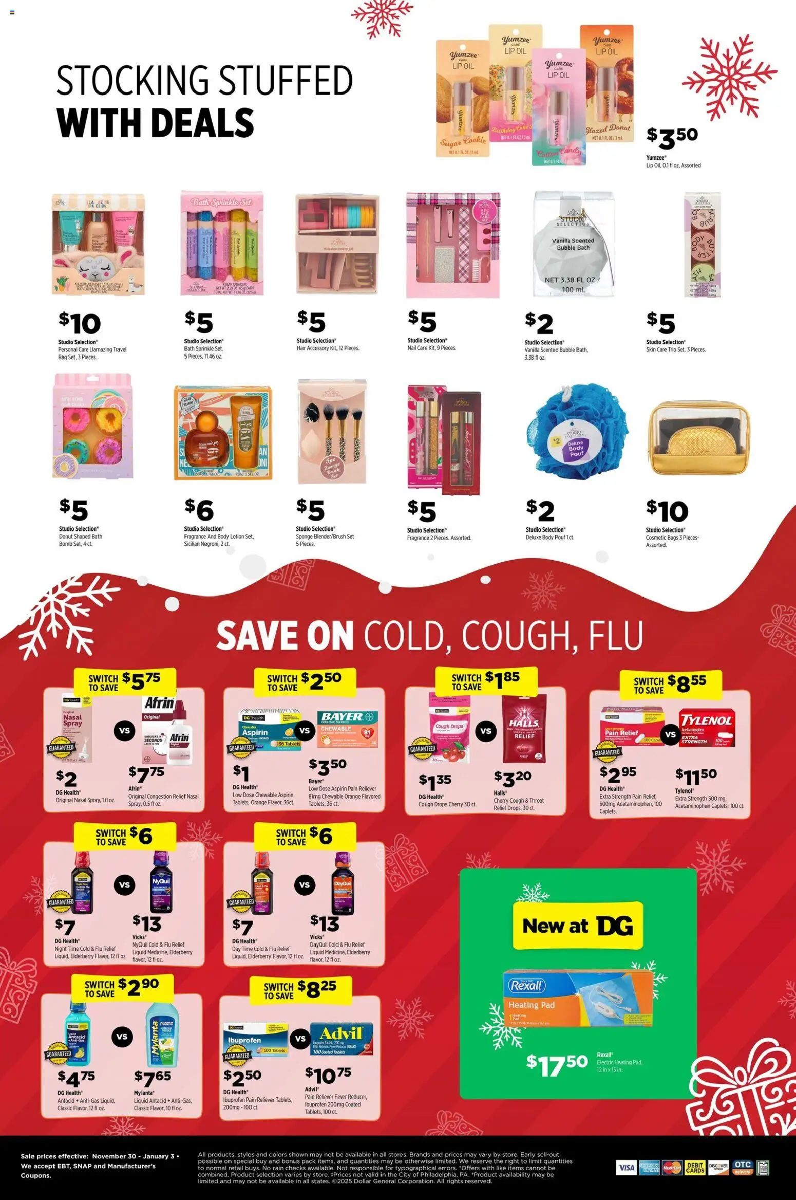 Dollar General Switch to Save with DG Brands - valid from 30.11.2025 | Page: 3 | Products: Fragrance, Oil, Switch, Sugar
