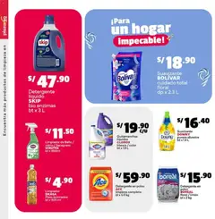 Vista previa de folleto Plaza Vea - ESPECIAL SURTIDOS NAVIDAD N2 de la Plaza Vea válido desde 01.12.2025 | Página: 30 | Productos: Quitamanchas, Detergente, Baño, Polvo