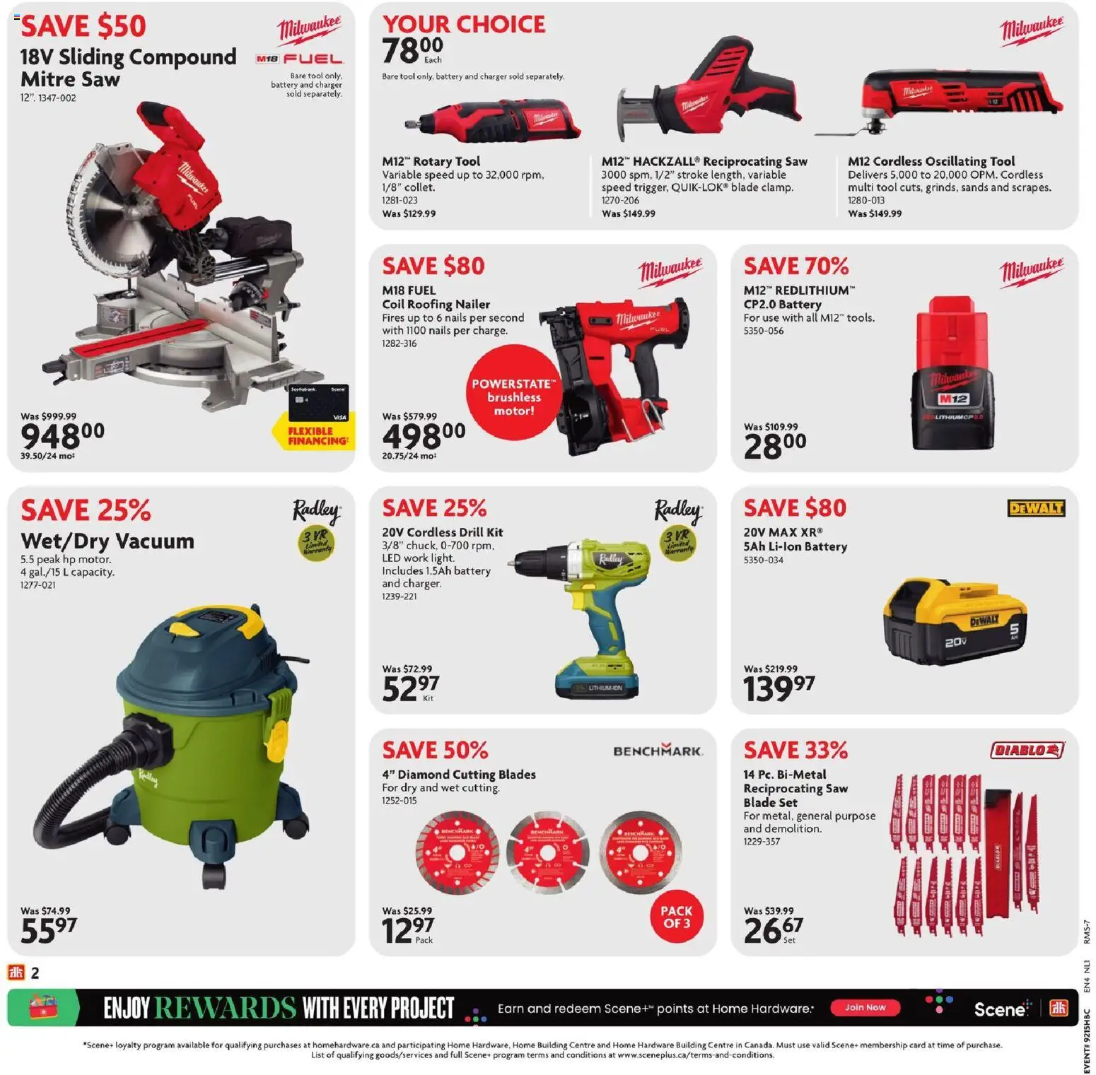 Home Hardware flyer valid from 09.04.2026 | Page: 4 | Products: Battery