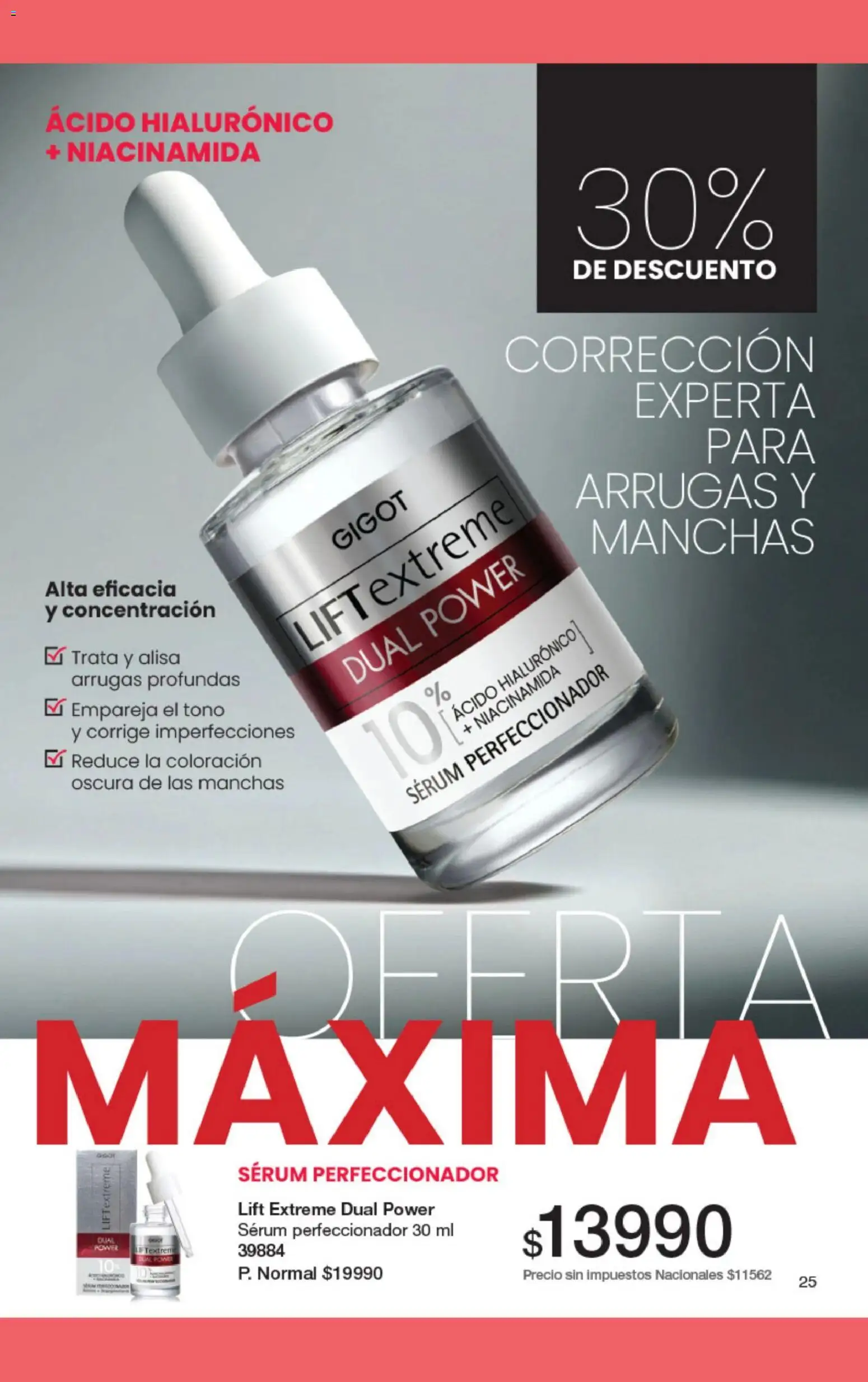 Gigot - CAMPAÑA 03 │ válido desde el 01.03.2026 | Página: 31 | Productos: Serum, Perfeccionador