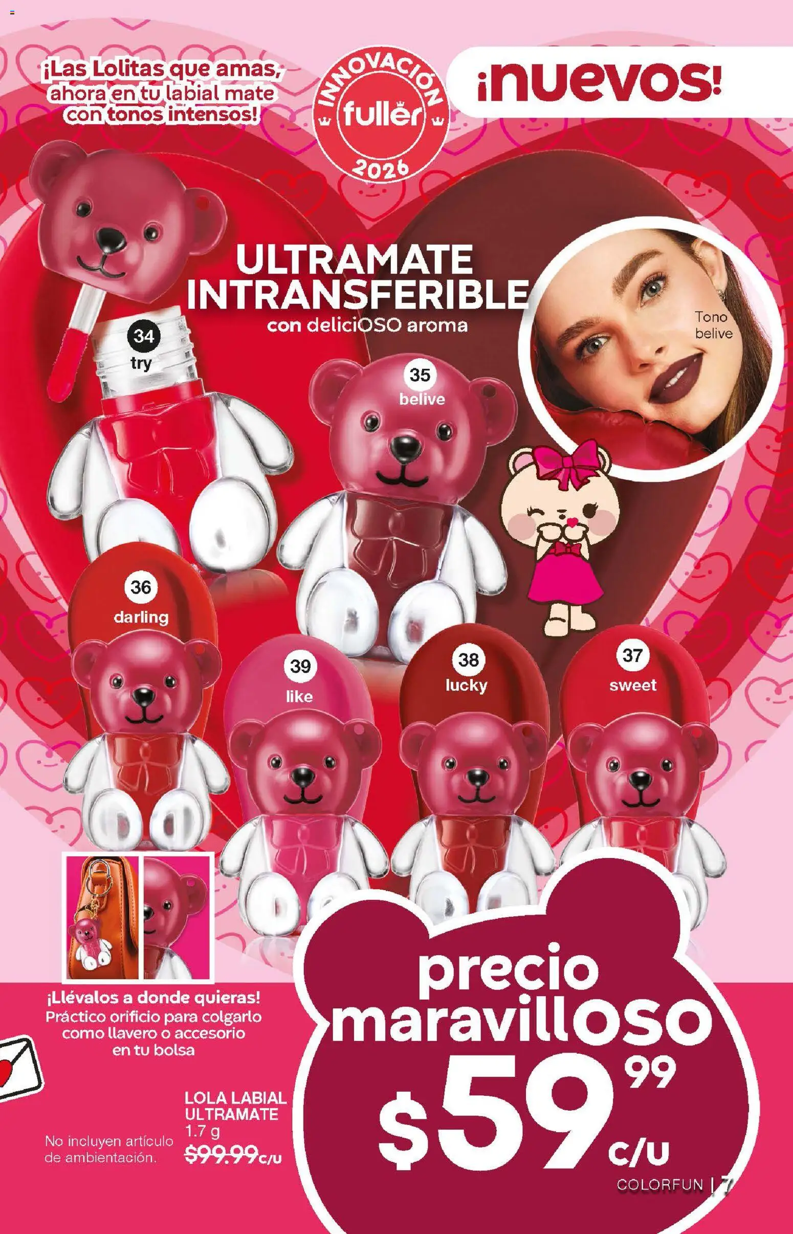 Nuevas ofertas de Fuller válidas en toda la República Mexicana desde el 24.12.2025. ¡Encuentra las mejores ofertas en Fuller campaña 19 2026! | Página: 7 | Productos: Bolsa, Llavero, Mate