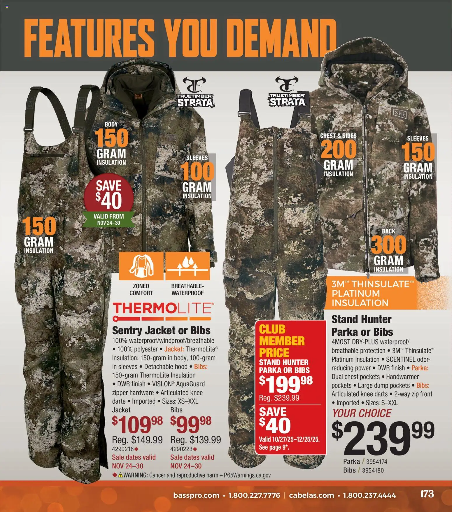 Cabela's Kids' Wishbook 25 - valid from 01.11.2025 | Page: 173 | Products: Jacket