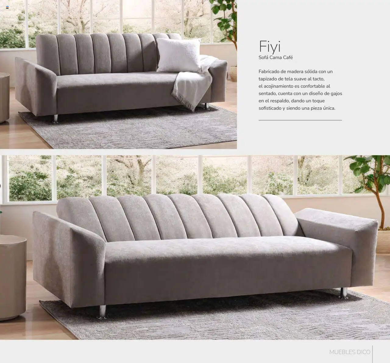Nuevas ofertas de Muebles Dico válidas en toda la República Mexicana desde el 26.09.2025. ¡Encuentra las mejores ofertas en Muebles Dico - Universal! | Página: 14 | Productos: Sofá, Café, Cama