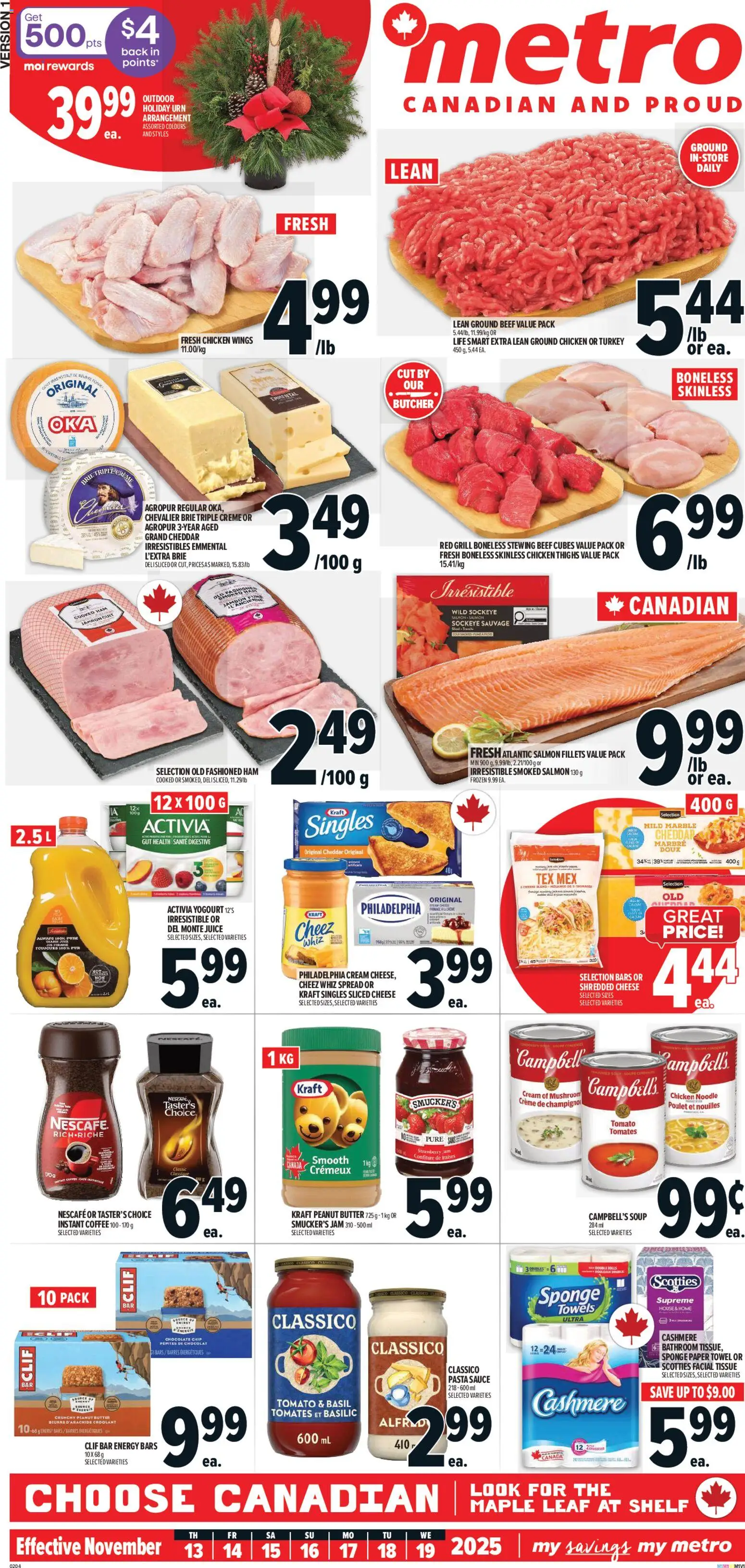 Metro flyer valid from 13.11.2025 | Page: 2 | Products: Grill, Chocolate, Ham, Chicken
