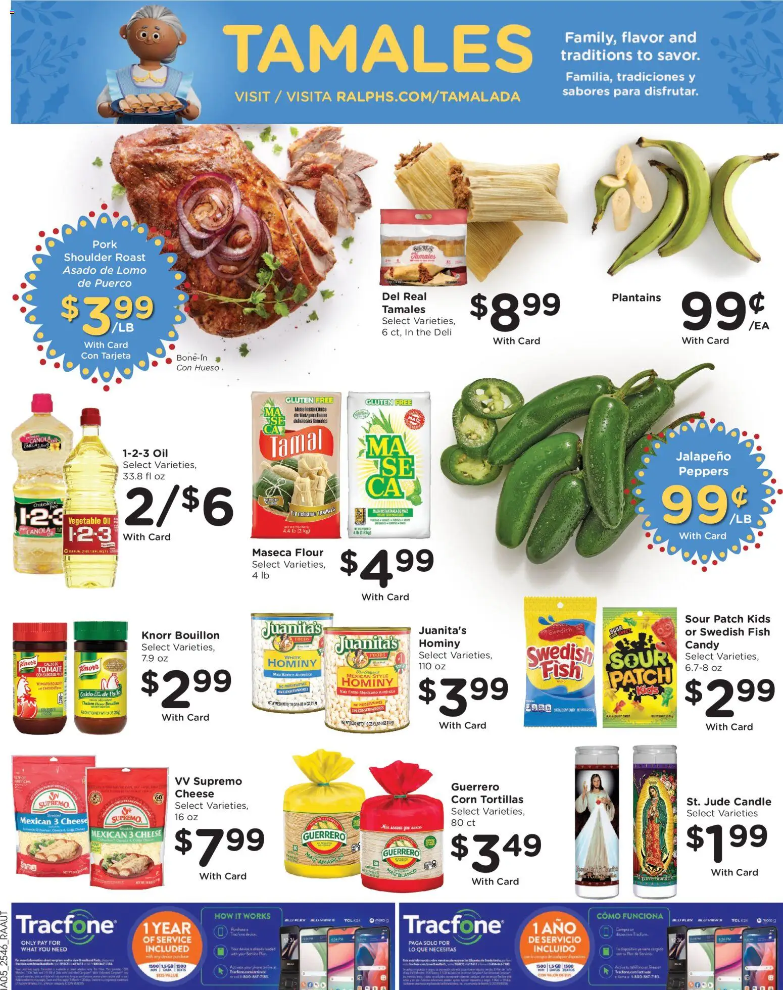 Ralphs Weekly Ad - valid from 17.12.2025 | Page: 15 | Products: Peppers, Oil, Pork, Fish