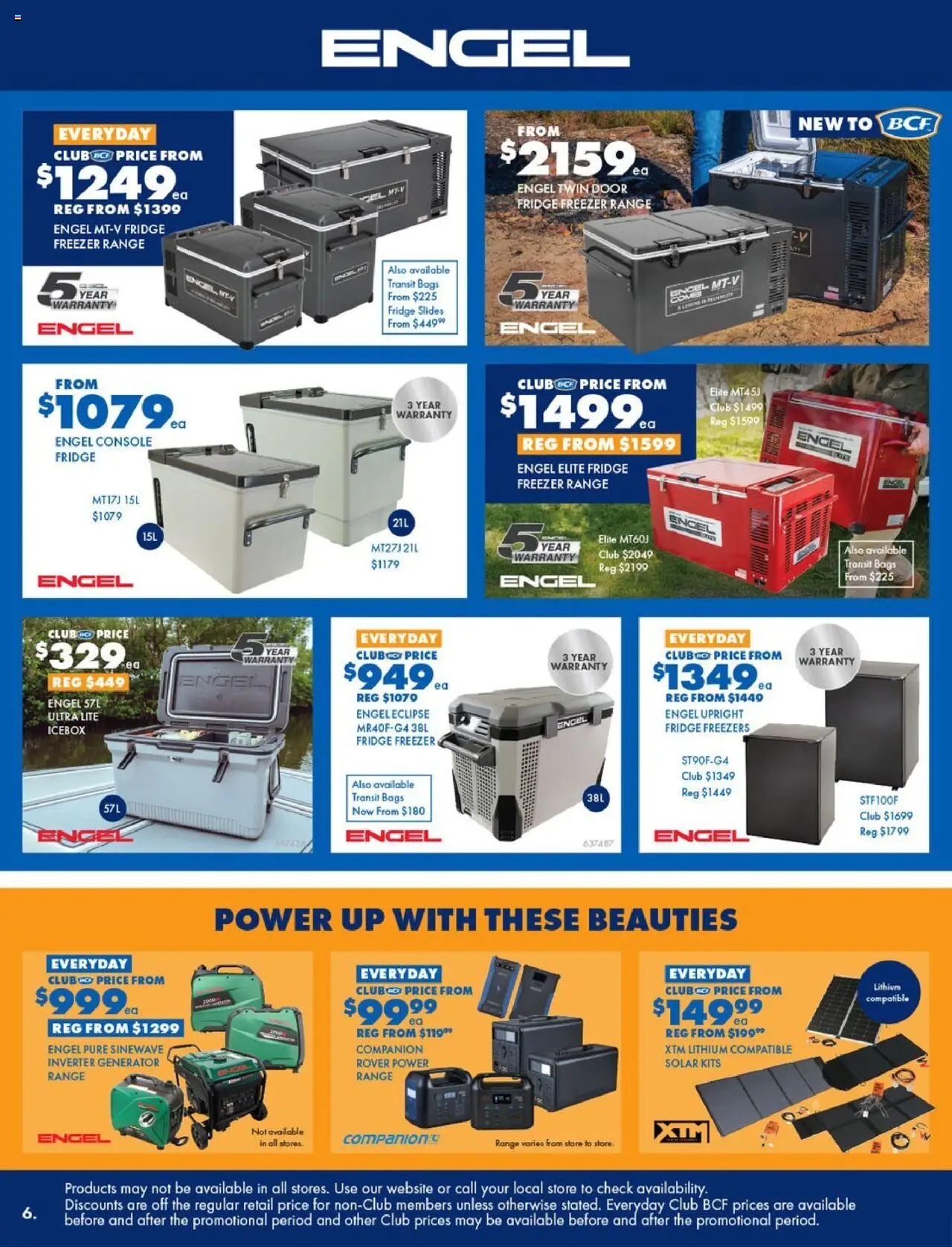 BCF catalogue - valid from 16.09.2025 | Page: 6 | Products: Kits, Slides, Fridge, Freezer