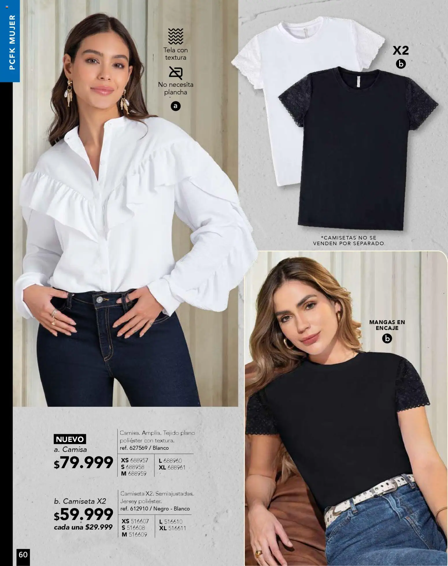 Pacifika revista - valida desde el 01.11.2025 | Página: 60 | Productos: Plancha, Camiseta, Camisa