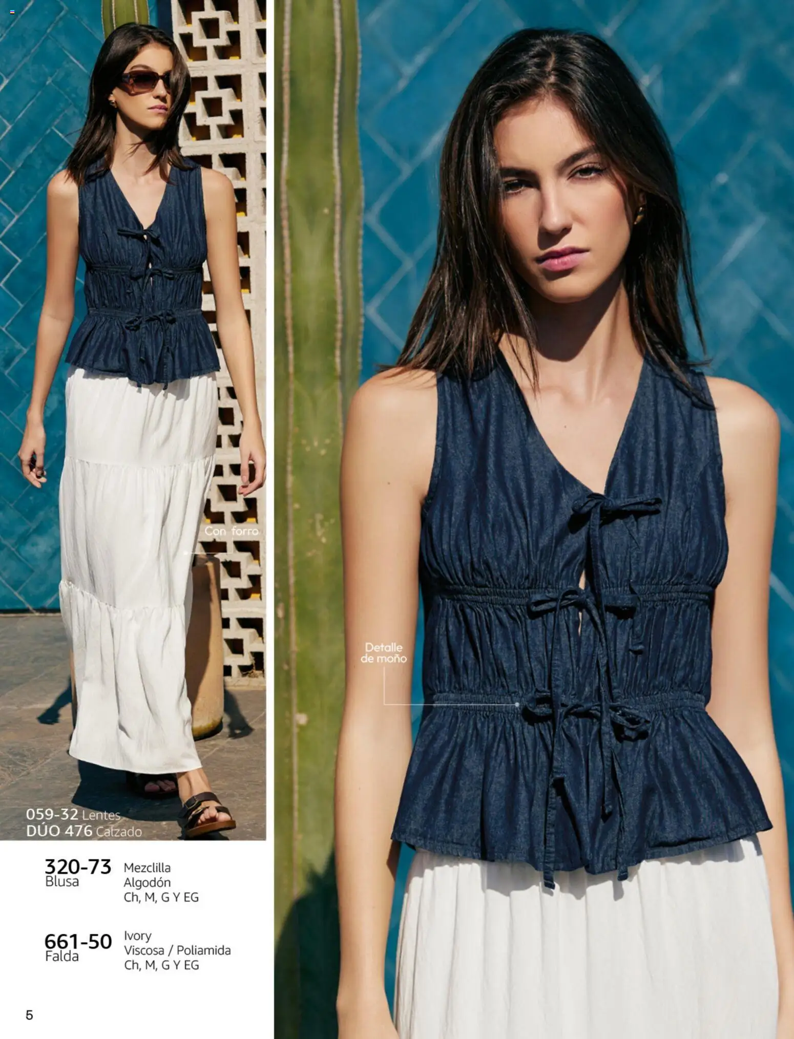 Nuevas ofertas de Cklass válidas en toda la República Mexicana desde el 02.01.2026. ¡Encuentra las mejores ofertas en Cklass catálogo Secrets! | Página: 39 | Productos: Blusa, Lentes, Algodón, Moño