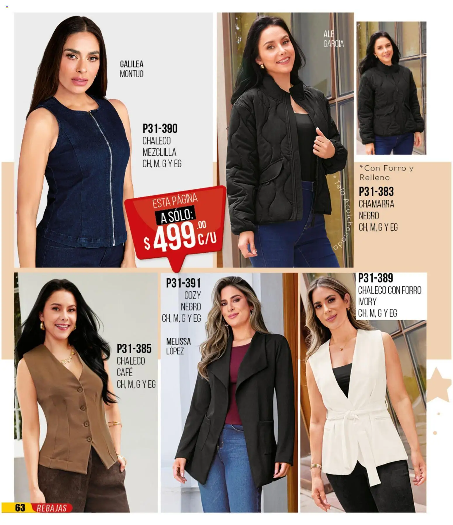 Nuevas ofertas de Cklass válidas en toda la República Mexicana desde el 30.11.2025. ¡Encuentra las mejores ofertas en Cklass catálogo Rebajas Navideñas Calzado! | Página: 495 | Productos: Chaleco, Chamarra, Café