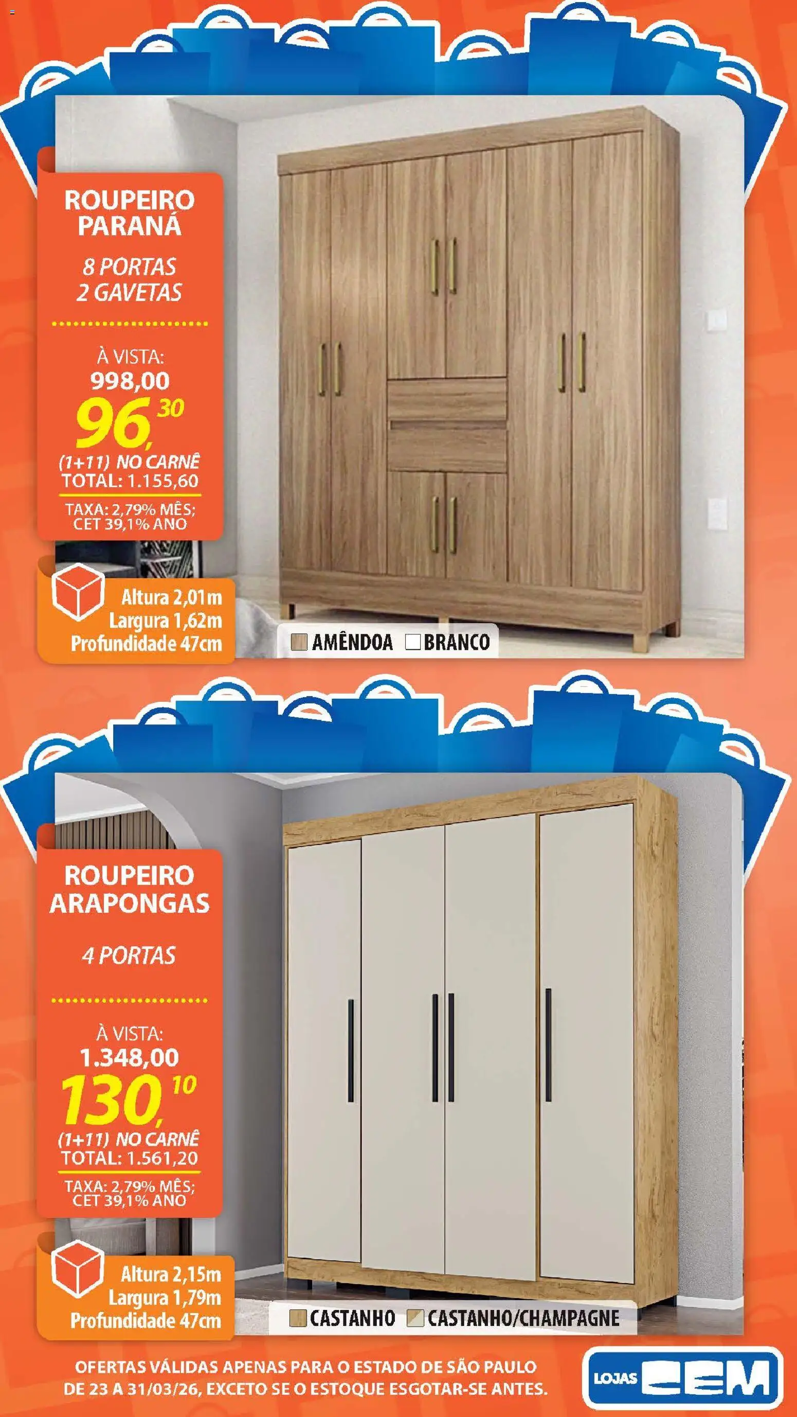 Lojas Cem Folheto - válido de 23.03.2026 | Página: 93