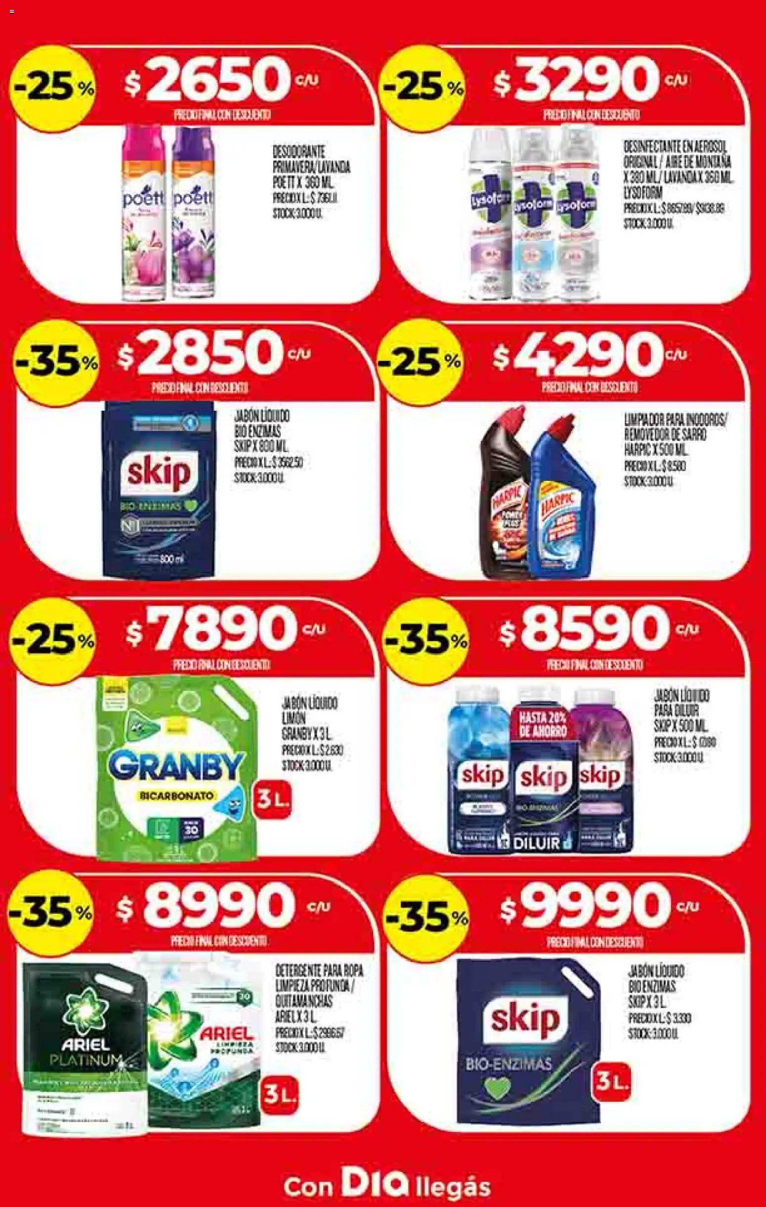 Dia - Ofertas │ válido desde el 08.04.2026 | Página: 29 | Productos: Jabón, Detergente, Limón, Ropa