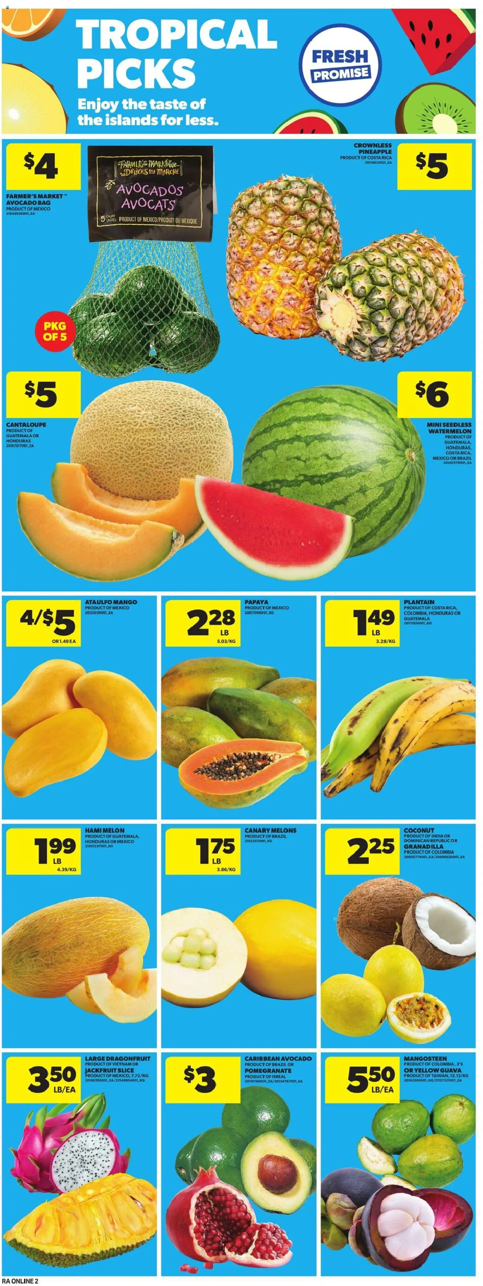 Atlantic Superstore flyer valid from 26.02.2026 | Page: 9 | Products: Pineapple, Bag