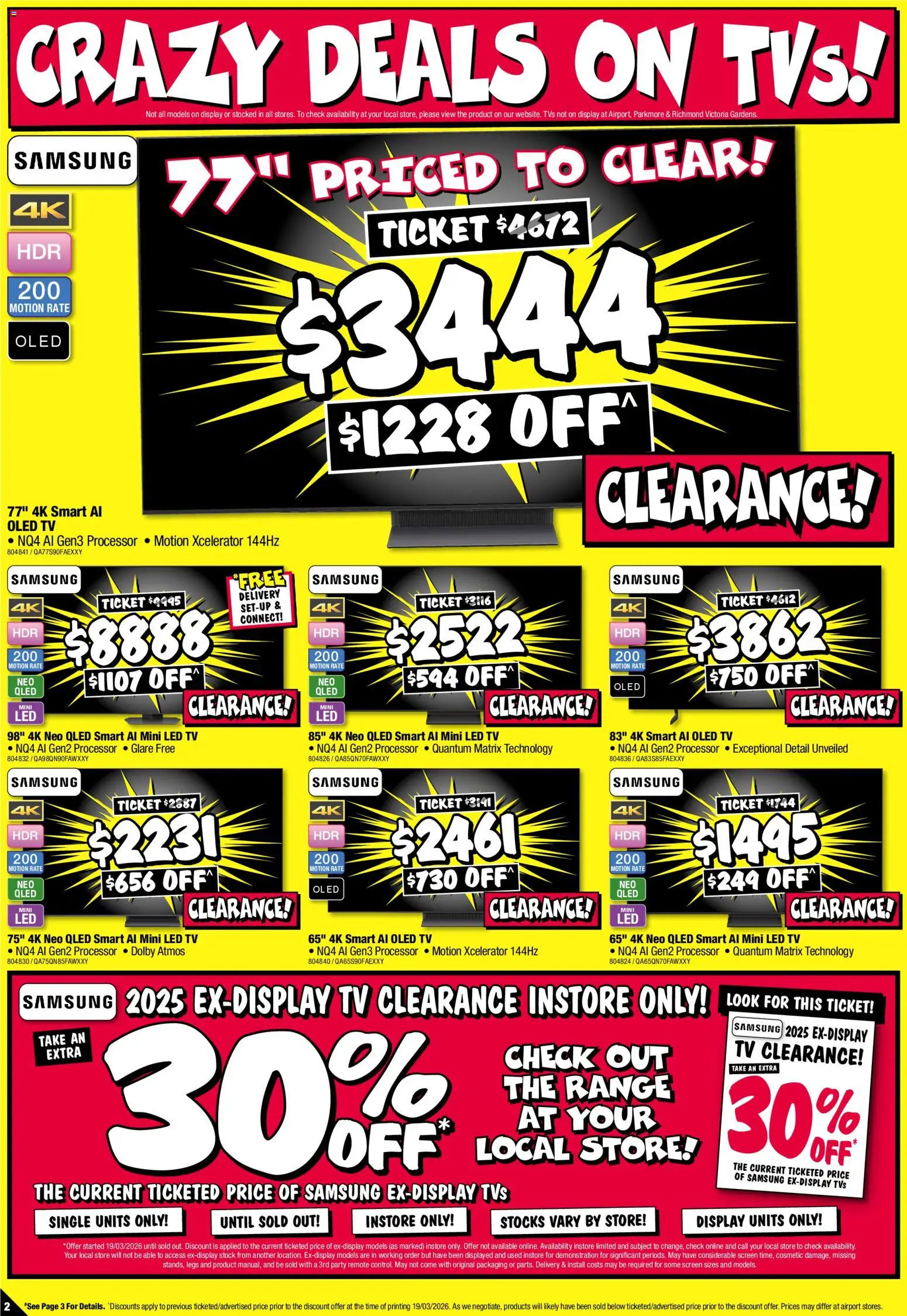JB Hi-Fi catalogue - valid from 02.04.2026 | Page: 2 | Products: Tv, Screen