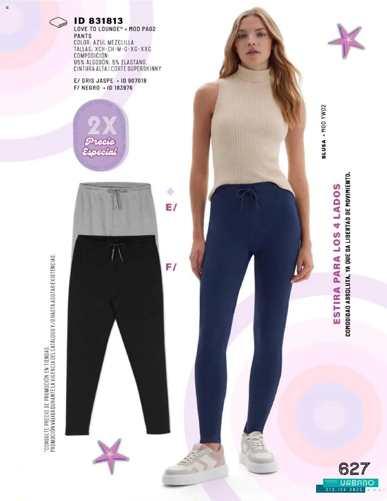 Nuevas ofertas de Price Shoes válidas en toda la República Mexicana desde el 24.07.2025. ¡Encuentra las mejores ofertas en Price Shoes catálogo Urbano otoño / invierno 2025! | Página: 627 | Productos: Pants