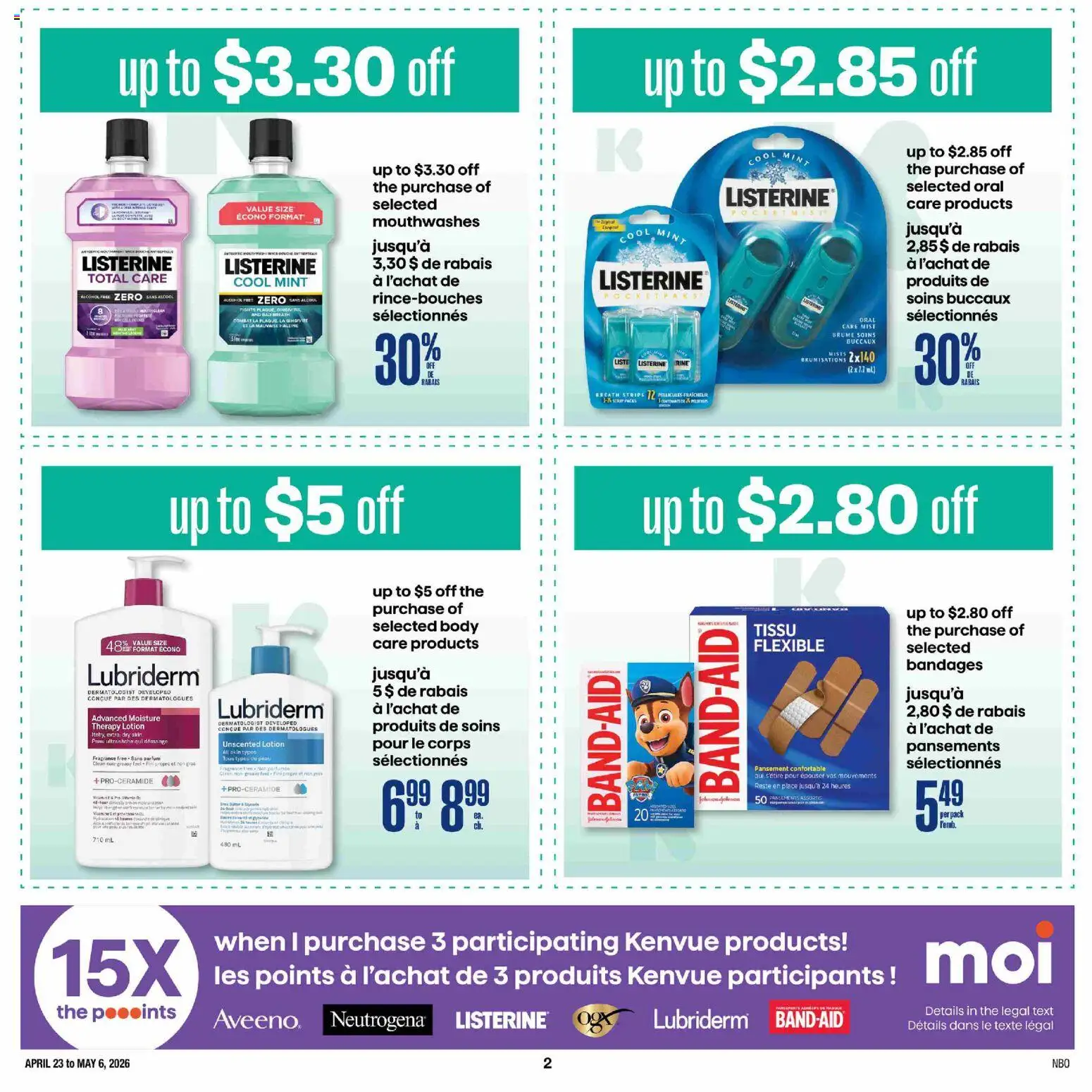 Jean Coutu flyer valid from 23.04.2026 | Page: 4 | Products: Fragrance