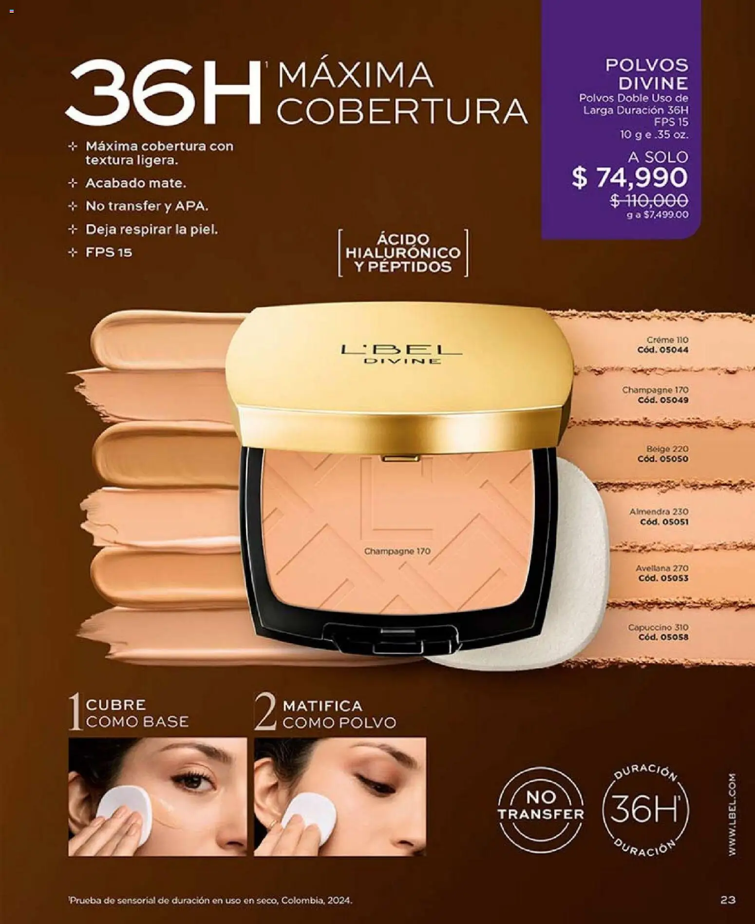 L'Bel revista - valida desde el 01.01.2026 | Página: 23 | Productos: Almendra, Polvo