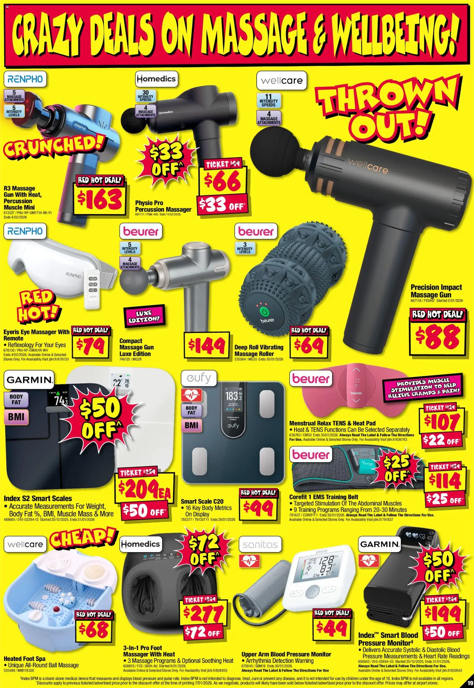 JB Hi-Fi catalogue - valid from 15.01.2026 | Page: 19 | Products: Belt, Device, Monitor, Scale