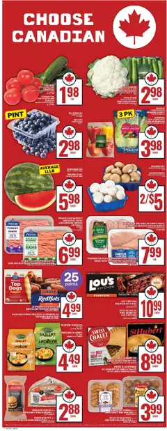 Food Basics flyer valid from 14.08.2025 | Page: 7 | Products: Beef, Turkey, Chicken, Pork