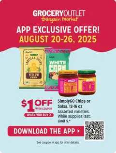 Preview of Grocery Outlet weekly ads valid from 20.08.2025