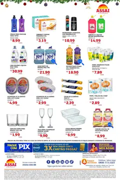 Encarte Assaí Atacadista - ES - Pré-Visualização do folheto da loja Assaí Atacadista, válido de 22.12.2025 | Página: 4 | Produtos: Caixa, Base, Bebida, Sabonete líquido