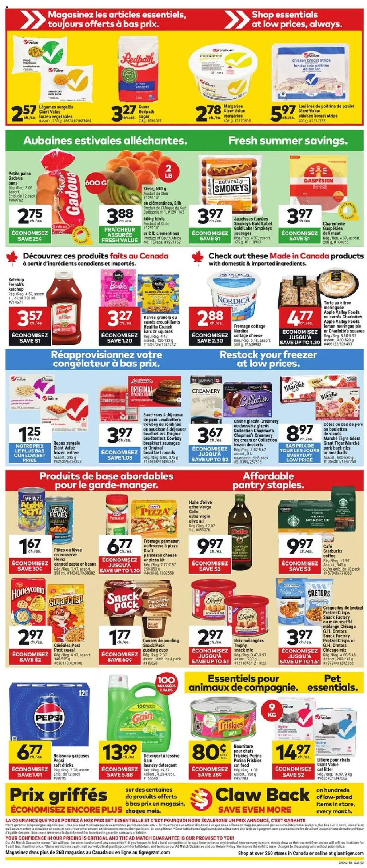 Giant Tiger flyer valid from 13.08.2025 | Page: 2 | Products: Nuts, Cream, Detergent, Coffee