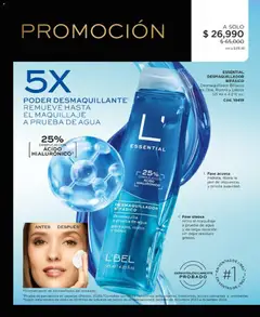 L'Bel catálogo -  Vista previa de la revista de la tienda L'Bel valido desde el 01.03.2026 | Página: 100 | Productos: Agua, Maquillaje, Desmaquillante