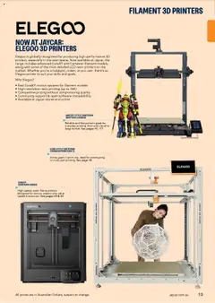 Preview of Jaycar Engineering & Scientific Catalogue 2025/2026  - valid from 09.07.2025 | Page: 13 | Products: Suit, Printer