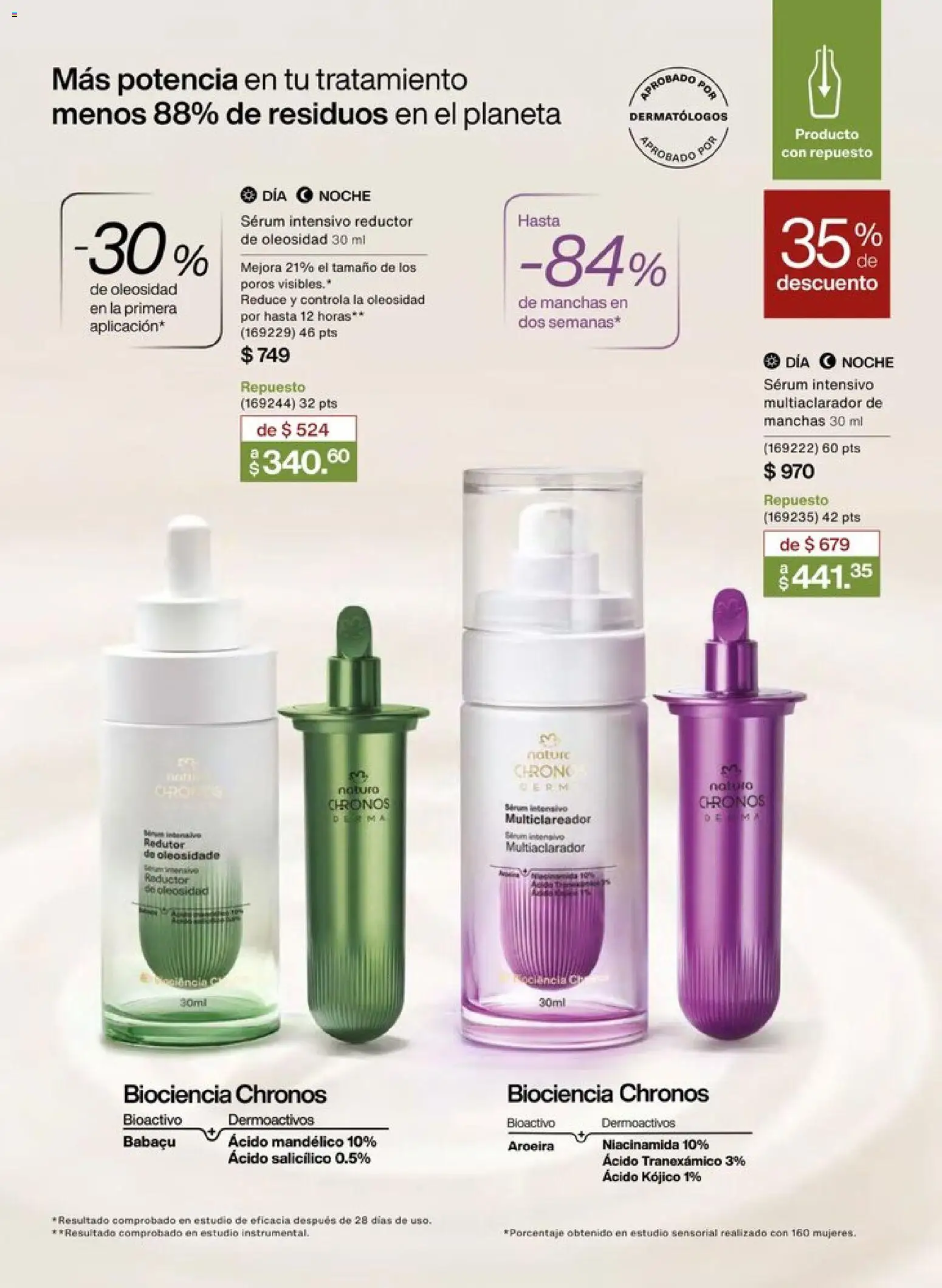 Nuevas ofertas de Natura válidas en toda la República Mexicana desde el 20.12.2025. ¡Encuentra las mejores ofertas en Natura campaña 1 2026! | Página: 75 | Productos: Serum