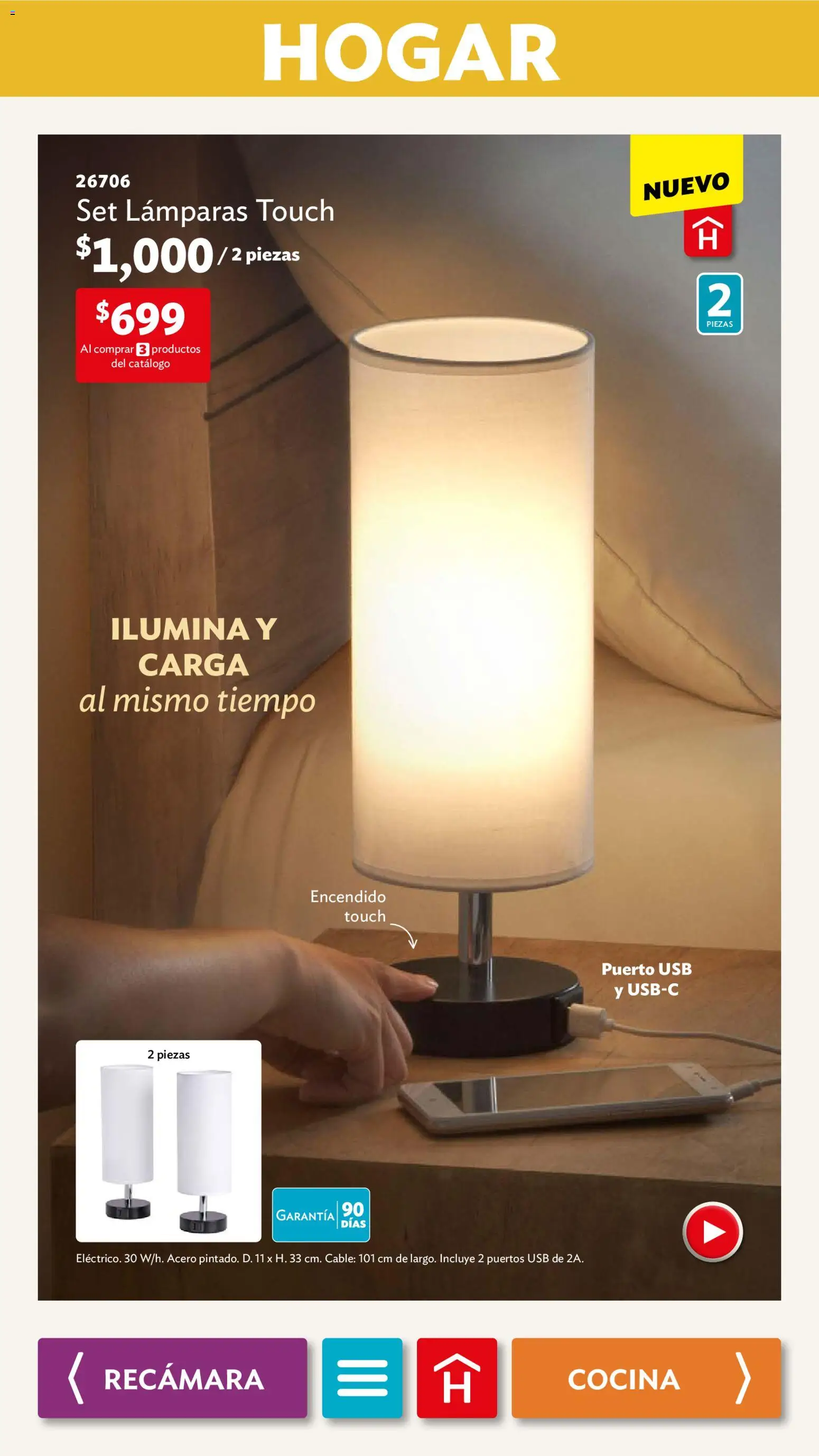 Nuevas ofertas de Betterware válidas en toda la República Mexicana desde el 02.02.2026. ¡Encuentra las mejores ofertas en Betterware campaña 2 2026! | Página: 24 | Productos: Usb, Cable, Cocina