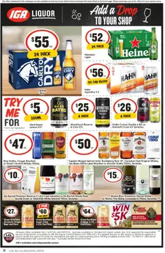 IGA catalogue - valid from 23.07.2025 | Page: 2 | Products: Bourbon, Whiskey, Lemon, Scotch