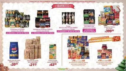 Vista previa de La Comer folleto Felices Fiestas, nuevo folleto de la tienda, válido en México a partir del 05.12.2025 | Página: 8 | Productos: Pollo, Atún, Despensa, Té