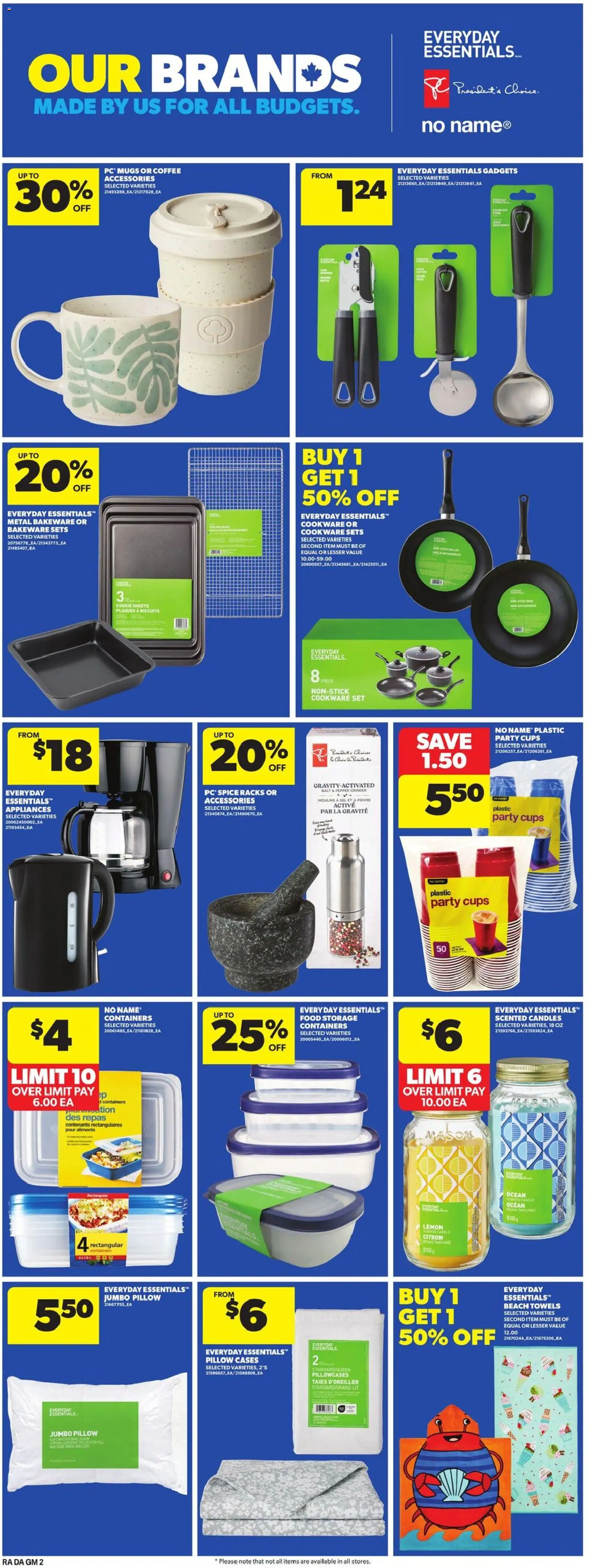 Atlantic Superstore flyer valid from 30.04.2026 | Page: 28 | Products: Grinder, Pillow, Coffee