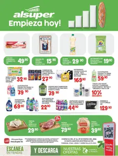 Vista previa de Alsuper folleto Laguna, nuevo folleto de la tienda, válido en México a partir del 27.01.2026