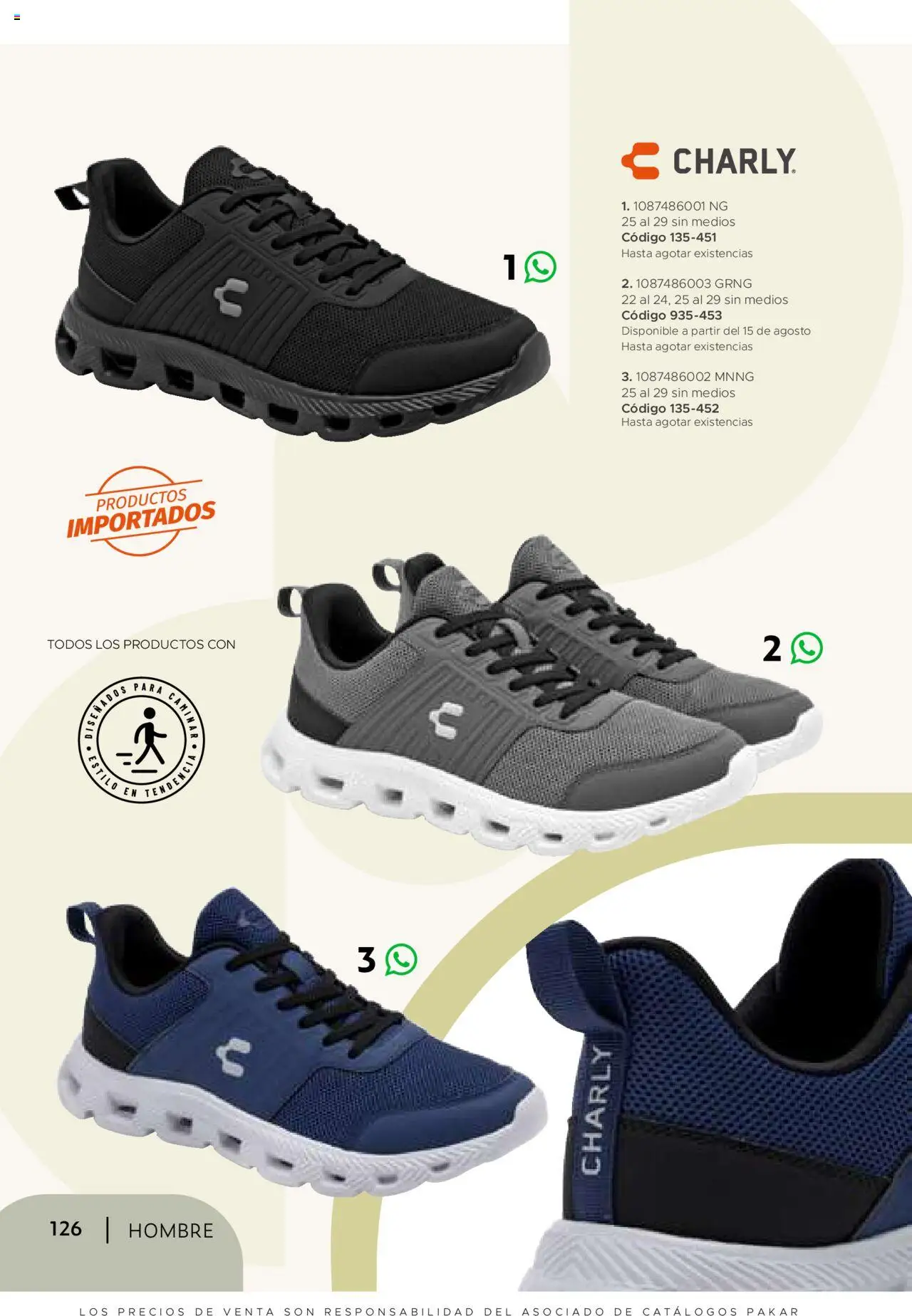 Nuevas ofertas de SC Pakar válidas en toda la República Mexicana desde el 24.07.2025. ¡Encuentra las mejores ofertas en SC Pakar - Catálogo Hombre otoño / invierno! | Página: 126