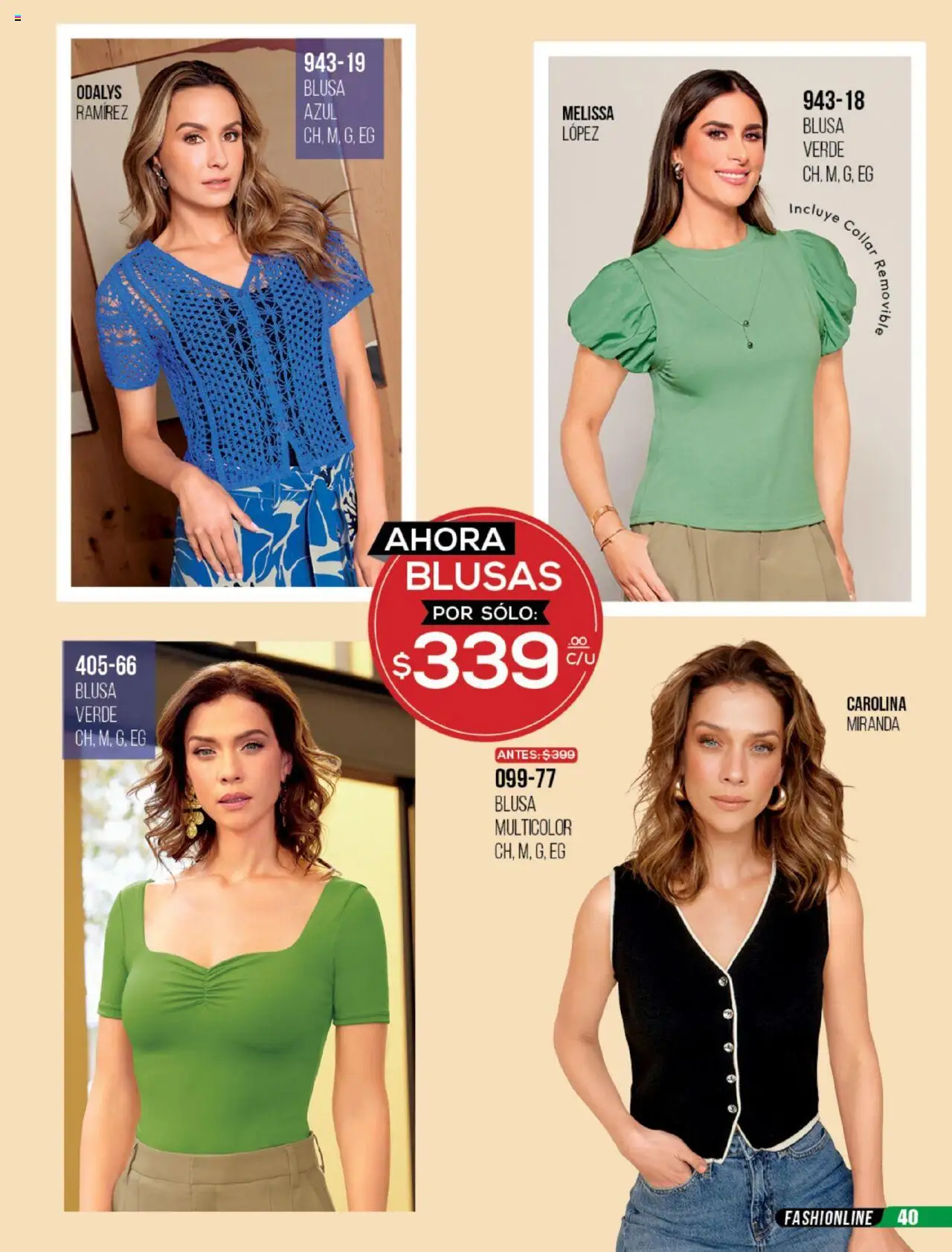 Nuevas ofertas de Cklass válidas en toda la República Mexicana desde el 30.05.2025. ¡Encuentra las mejores ofertas en Cklass catálogo Rebajas Ropa! | Página: 41 | Productos: Blusa, Collar