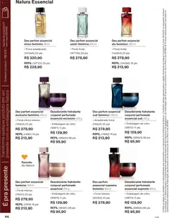 Natura - Ciclo 18/2025 - Pré-Visualização do folheto da loja Natura, válido de 30.10.2025 | Página: 44