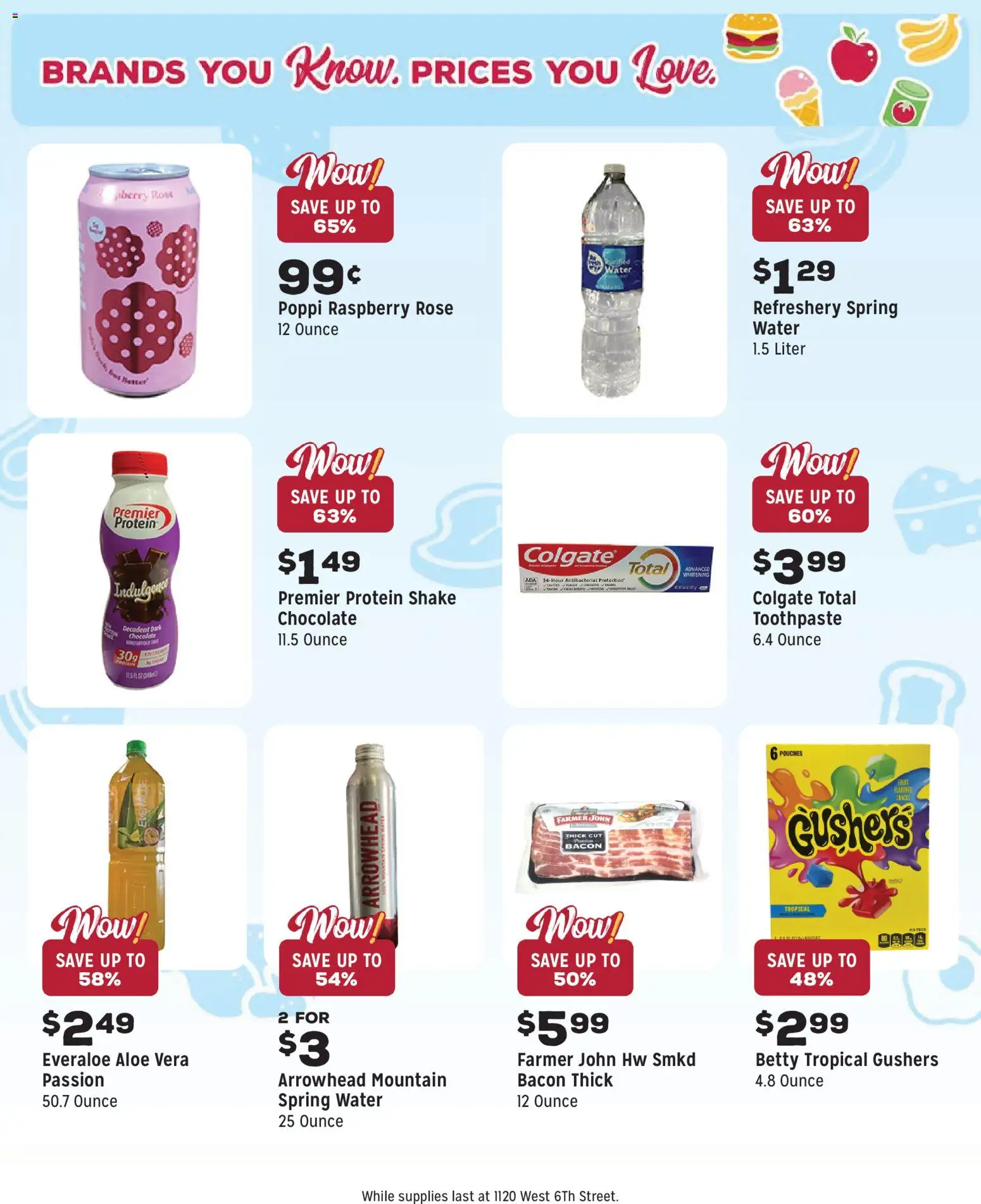 Grocery Outlet Weekly Ad - CA - valid from 24.12.2025 | Page: 11 | Products: Chocolate, Aloe Vera, Water, Raspberry