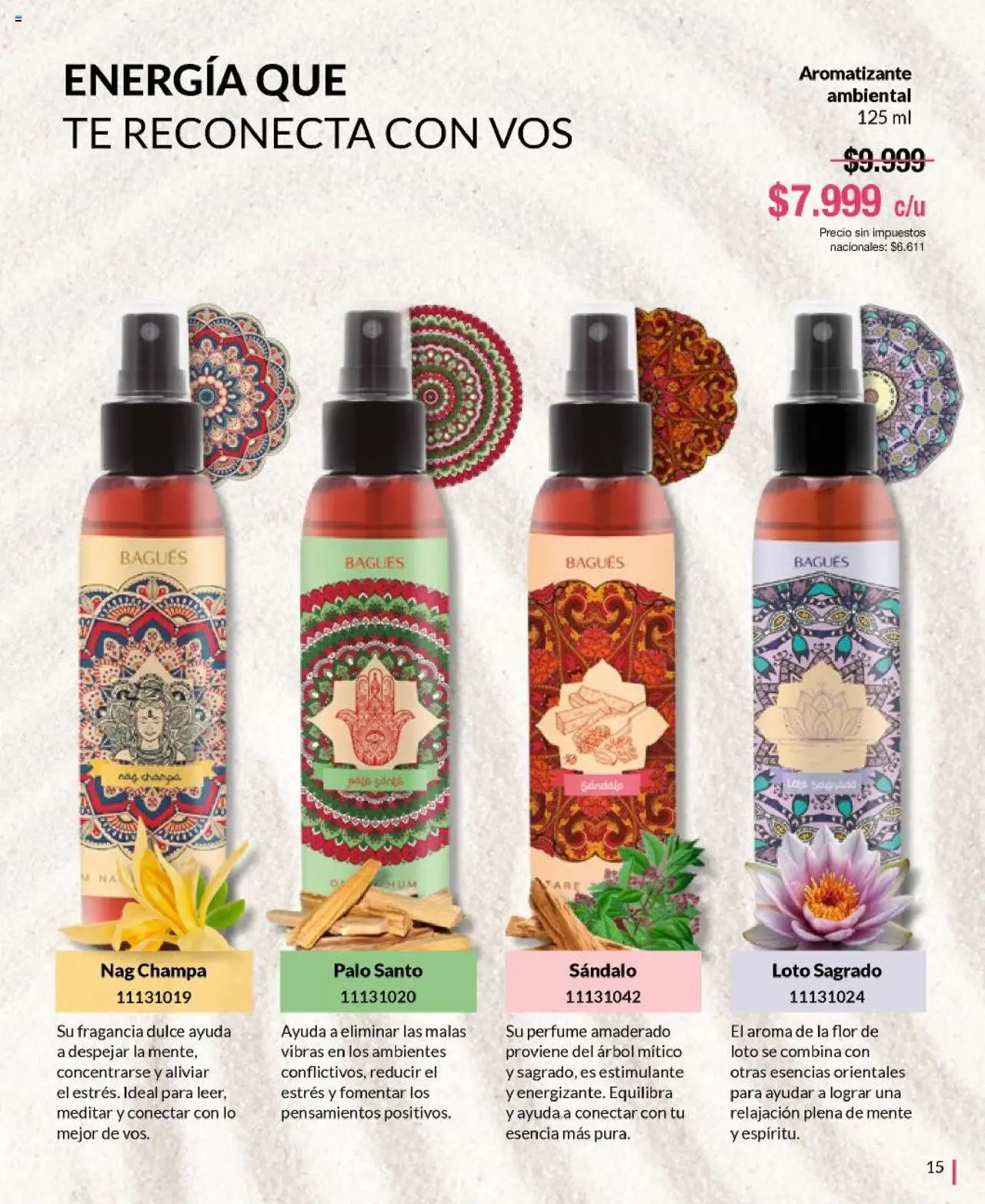 Bagués catálogo │ válido desde el 25.08.2025 | Página: 15 | Productos: Perfume, Fragancia, Té, Esencias