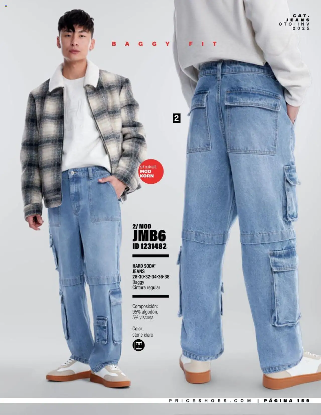 Nuevas ofertas de Price Shoes válidas en toda la República Mexicana desde el 05.08.2025. ¡Encuentra las mejores ofertas en Price Shoes - Catálogo Jeans ! | Página: 159